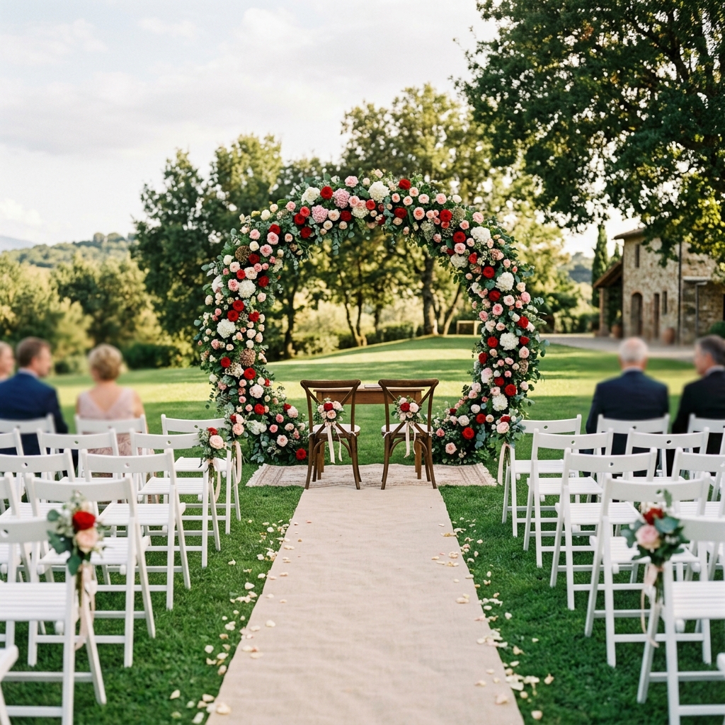 Sunset Garden Wedding
